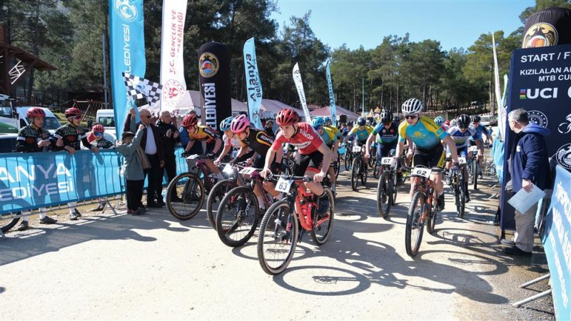 Uluslararası dağ bisikleti yarışları tamamlandı