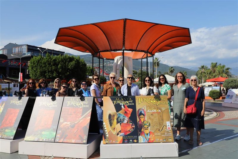 Alanya uluslararası kültür sanat ve turizm festivali sergileri ile tarih yeniden hayat buluyor
