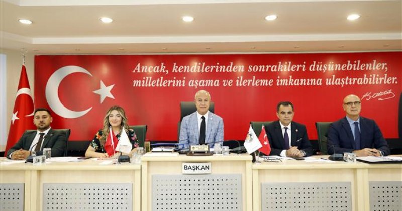 Alanya belediyesi haziran ayı meclis toplantısı gerçekleştirildi