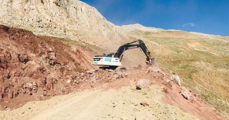 Alanya belediyesi'nden yayla yollarına düzenleme