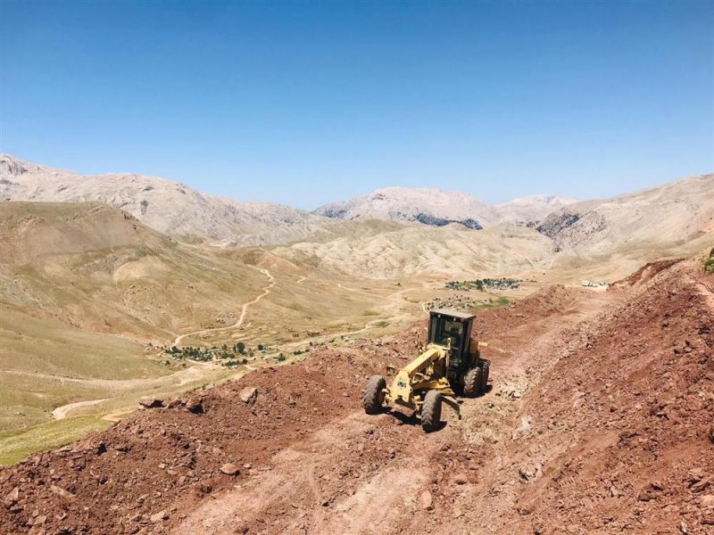 Alanya belediyesi'nden yayla yollarına düzenleme