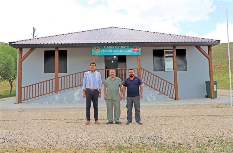 Alanya belediyesi’nden yaylalarda sağlık hizmeti