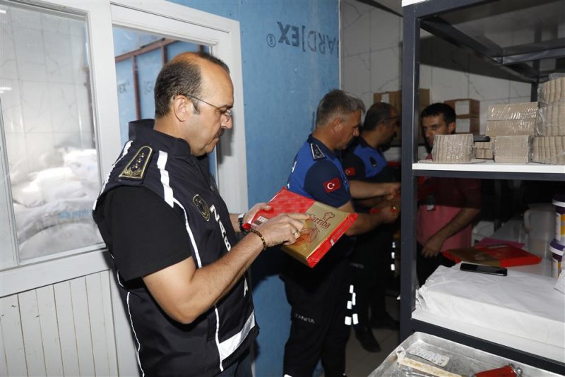 Alanya’daki fırın ve pastanelere sıkı denetim