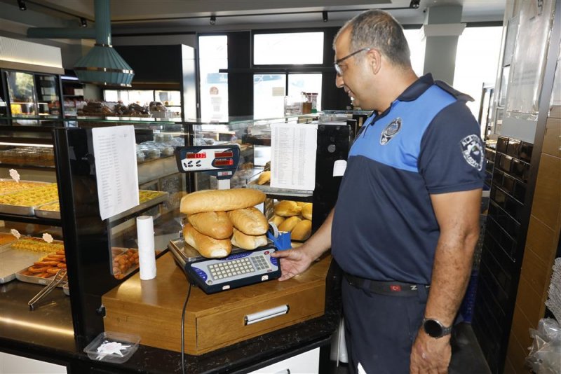 Alanya’daki fırın ve pastanelere sıkı denetim