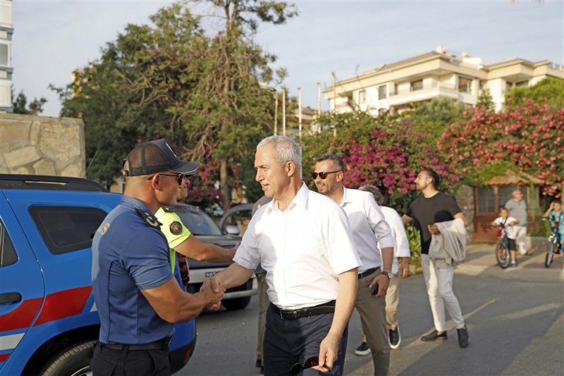 Alanya protokolü misafirleri karşıladı