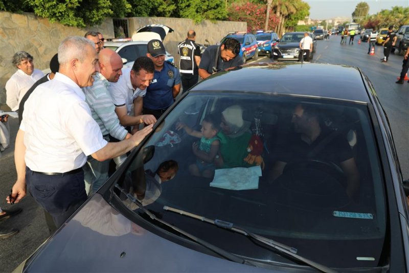 Alanya protokolü misafirleri karşıladı