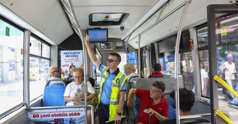 Büyükşehir’den Halk Otobüslerine Klima Denetimi