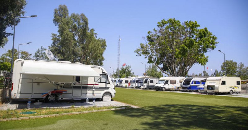 Karavan Park’a Tatilci Akını