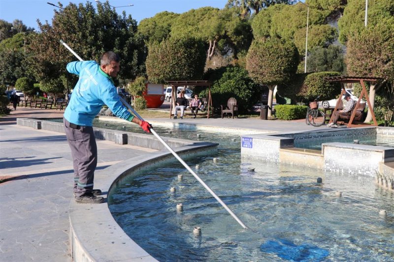 Park ve bahçeler müdürlüğü’nden hummalı çalışma