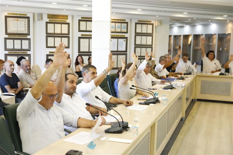 Alanya belediye meclisi temmuz ayı olağan toplantısı yapıldı