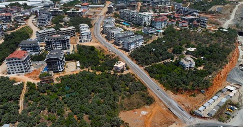 Alanya belediyesi’nden karakocalı’da asfalt atağı