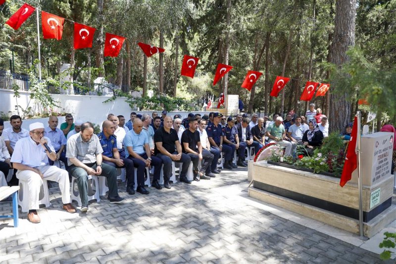 Alanya'da 15 temmuz demokrasi ve milli birlik günü anma töreni düzenlendi