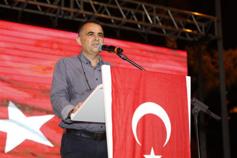 Alanya'da 15 temmuz demokrasi ve milli birlik günü anma töreni düzenlendi