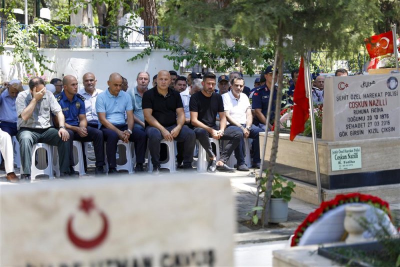 Alanya'da 15 temmuz demokrasi ve milli birlik günü anma töreni düzenlendi