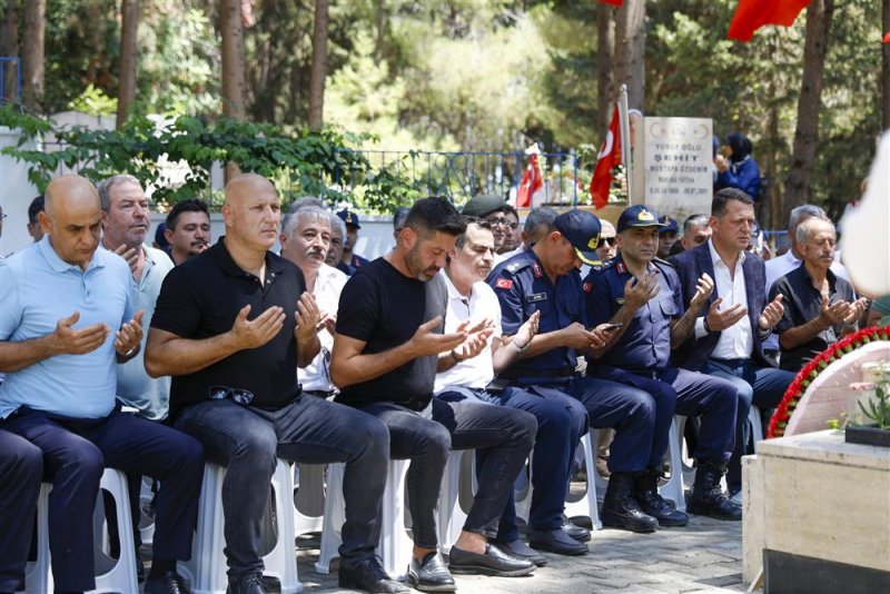 Alanya'da 15 temmuz demokrasi ve milli birlik günü anma töreni düzenlendi