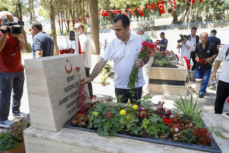 Alanya'da 15 temmuz demokrasi ve milli birlik günü anma töreni düzenlendi