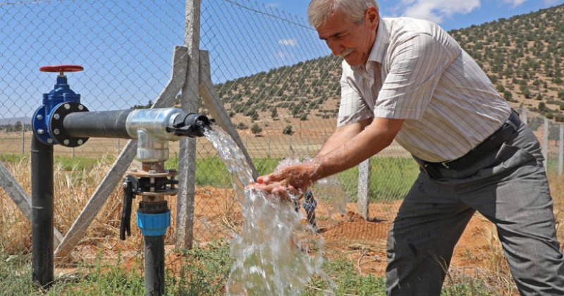 Büyükşehir Belediyesi Arıtma Suyunu Tarımda Kullandı