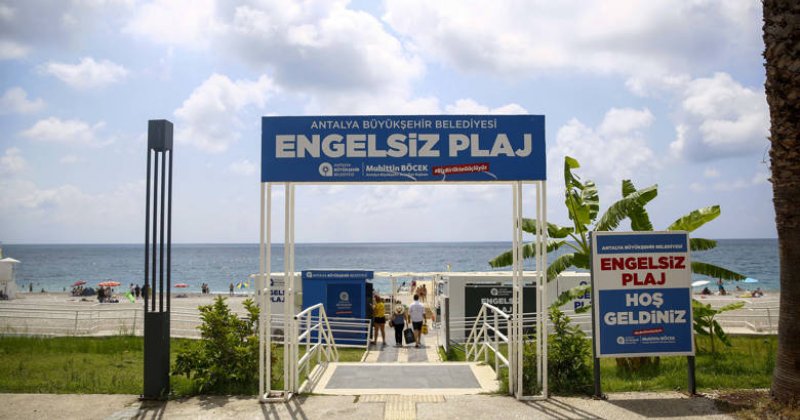 Engelsiz Plajlara Ziyaretçi Akını