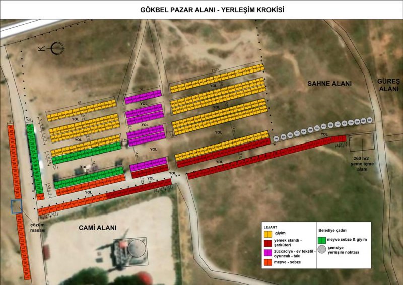 Gökbel'de stant başvuruları başladı