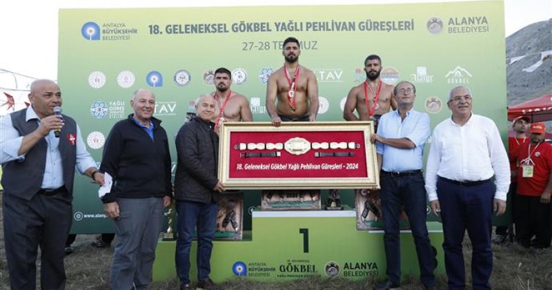 Gökbel’in başpehlivanı enes doğan oldu