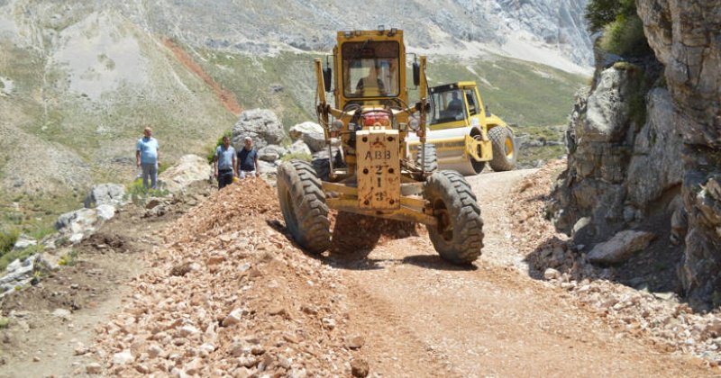 Gündoğmuş Senir Yayla Yolu Yenileniyor