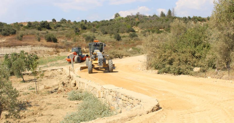 Büyükşehir Seydiler-Hacıali Grup Yolunda Alternatif Yol Açıyor