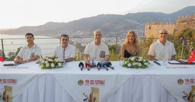 19. alanya uluslararası caz festivali yıldızlar geçidine sahne olacak