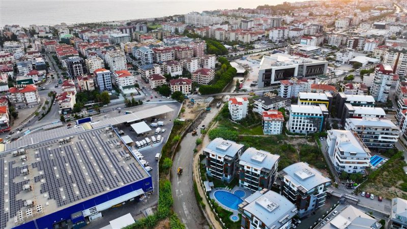 Alanya belediyesi’nden dere yataklarında temizlik