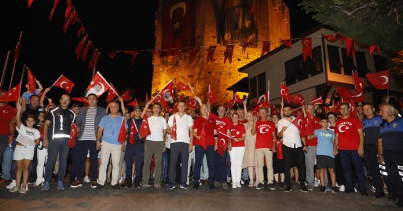 Alanya’da 30 ağustos zafer bayramı coşkusu