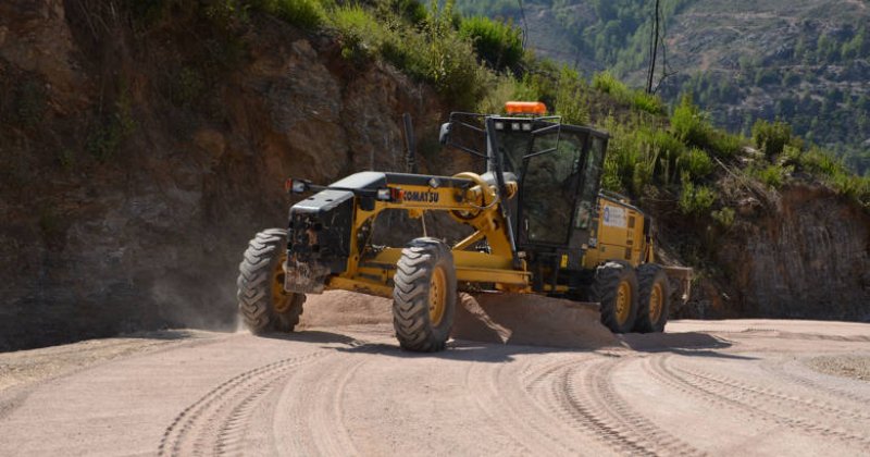 Alanya Dim Grup Yolunda Asfalt Hazırlığı