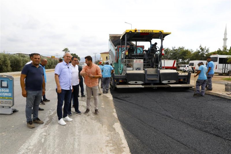 Başkan özçelik batı mahallelerindeki çalışmaları yerinde inceledi