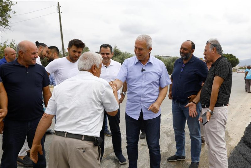 Başkan özçelik batı mahallelerindeki çalışmaları yerinde inceledi