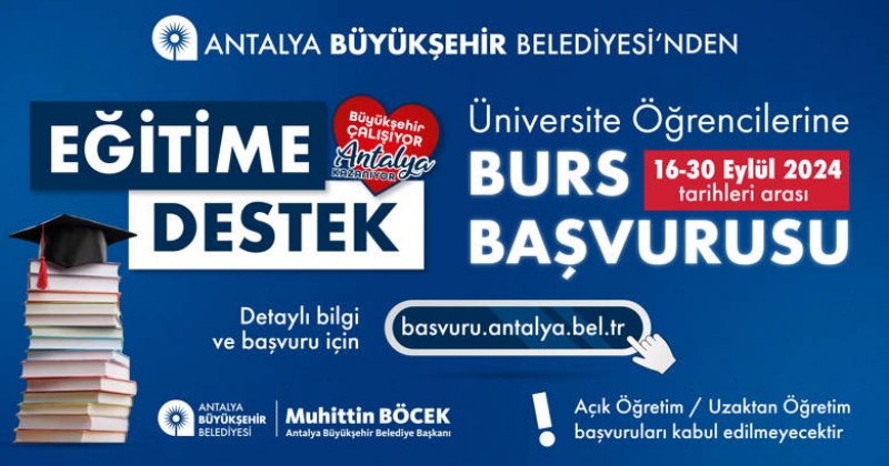 Büyükşehir’den Üniversite Öğrencileri Eğitim Desteği