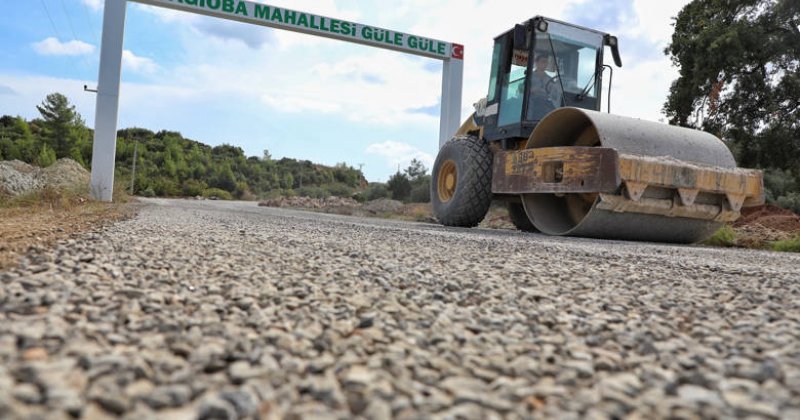 Serik Aşağıoba Mahallesi’nin Yolları Yenileniyor