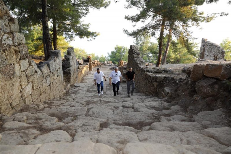 Syedra antik kenti turizme kazandırılıyor