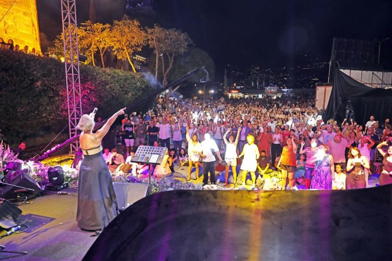 Alanya'da caz tam gaz