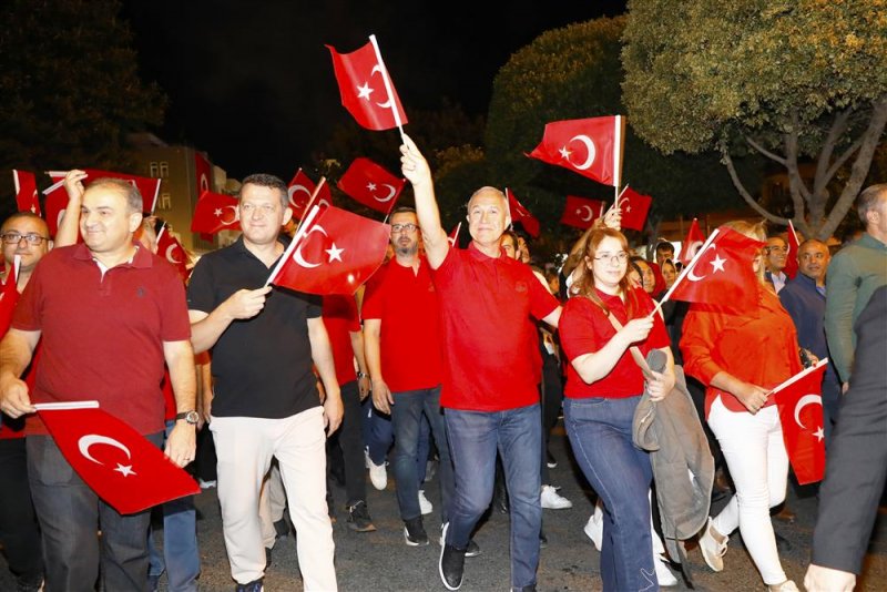 Alanya’da cumhuriyet bayramı coşkusu