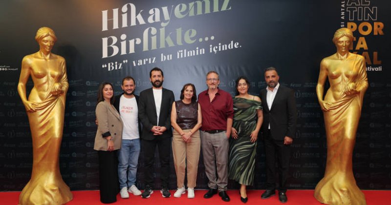 Altin Portakal’da Fi̇lm Eki̇pleri̇ Seyi̇rci̇yle Buluştu