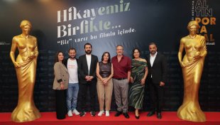 Altin Portakal’da Fi̇lm Eki̇pleri̇ Seyi̇rci̇yle Buluştu