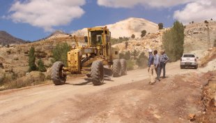 Elmalı Macun Yayla Yolu Yenileniyor