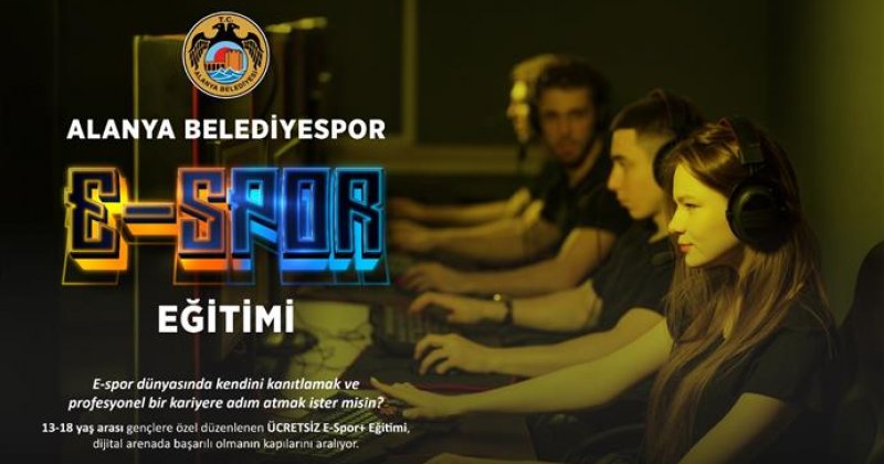 Gençlerin e-spor dünyasına açılan kapısı: alanya belediyespor e-spor+ eğitimi