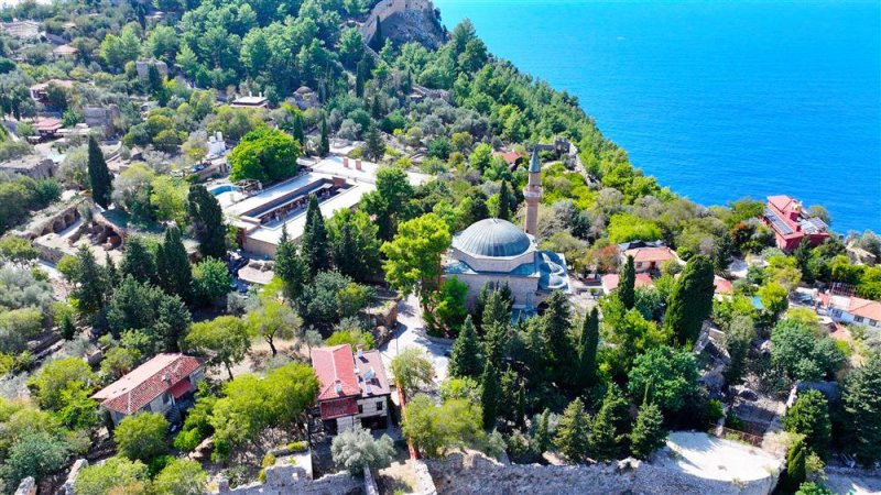 Vali hulusi şahin alanya kalesi’ndeki çalışmaları yerinde inceledi