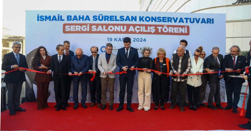 Büyükşehir Belediyesi İsmail Baha Sürelsan Sergi Salonu Açıldı