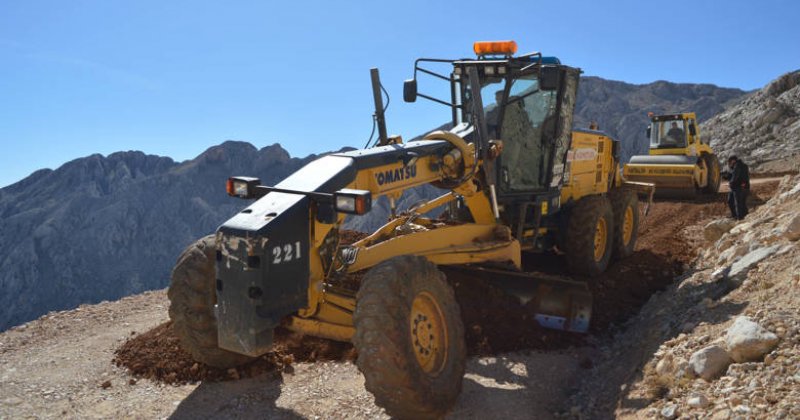 Gündoğmuş Karabul  Yayla Yolu Yenileniyor