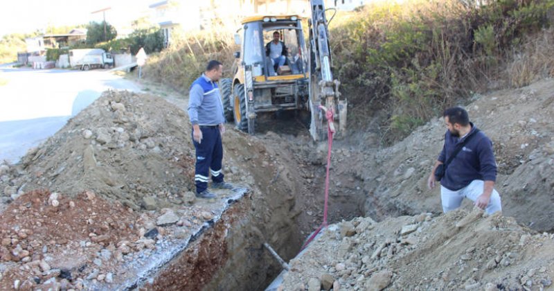 Manavgat’ta Bozulan Yollar Onarılıyor