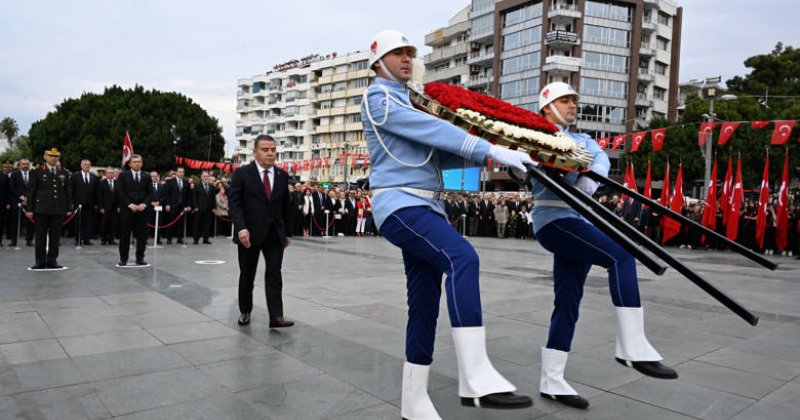 Ulu Önder Atatürk Antalya’da Törenle Anıldı