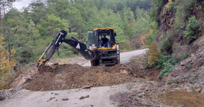 Alanya’da Yol Bakımları Sürüyor