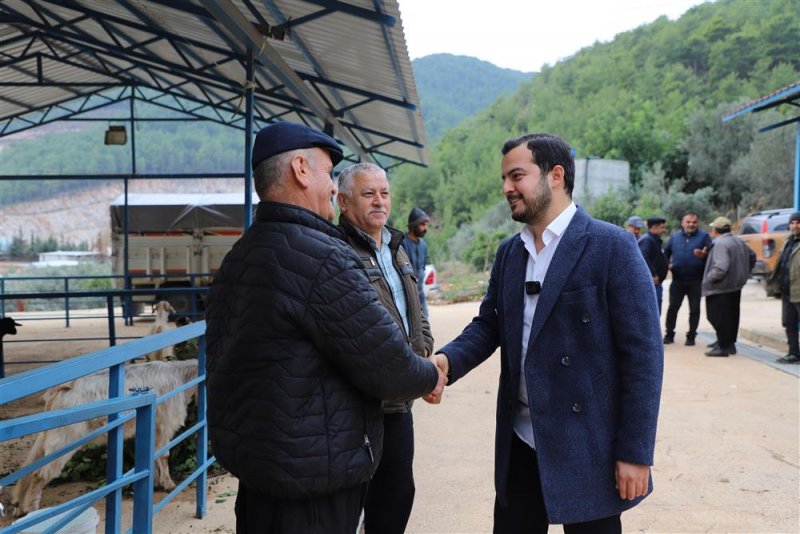 Alanya kurban pazarı açıldı