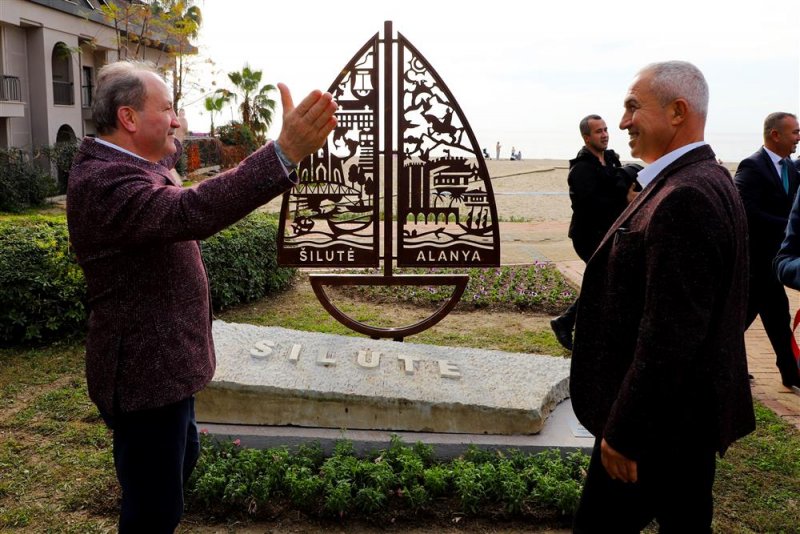 Alanya ve silute kardeşliğinin 10. yılına özel tasarım