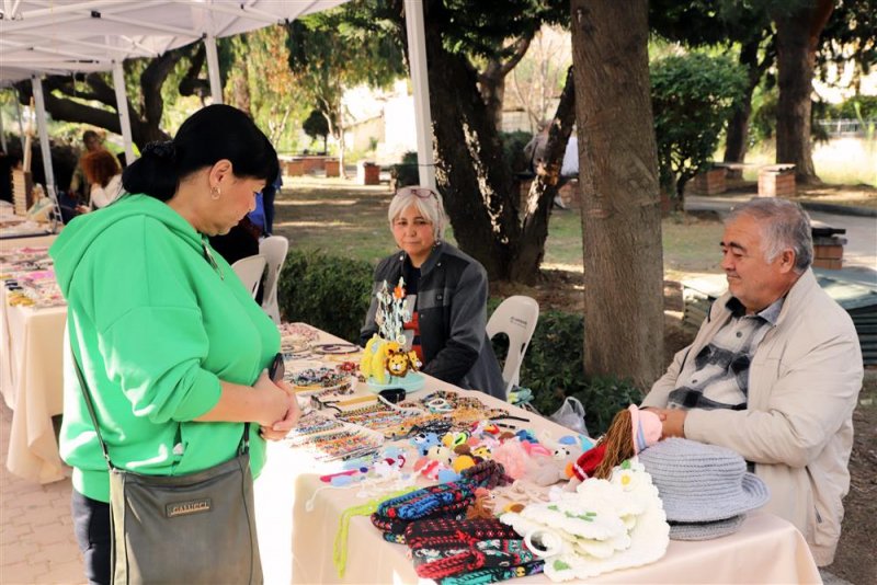 El sanatları üretici pazarı mahmutlar’da açıldı